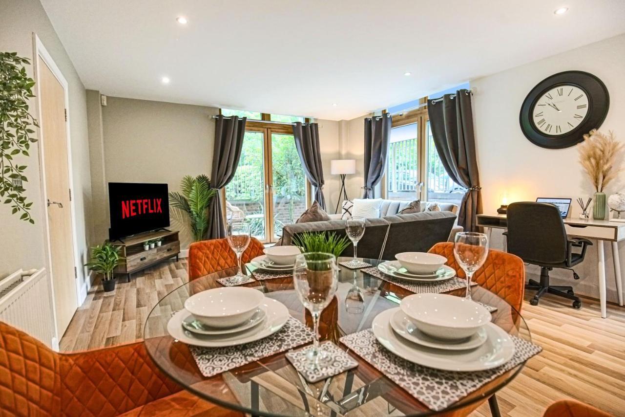 Campbell Park Apartment - City Centre - Free Parking, Balcony, Super-Fast Wifi And Smart Tv With Netflix By Yoko Property Milton Keynes Kültér fotó